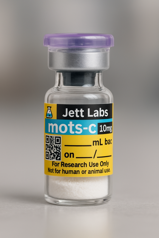 MOTS-c 10 mg (Clear Purple Cap/August 2025 Batch)
